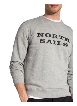 North Sails Sweatshirt Herren, Grau
