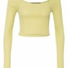 Nu-In Cropped-Longsleeve gruen