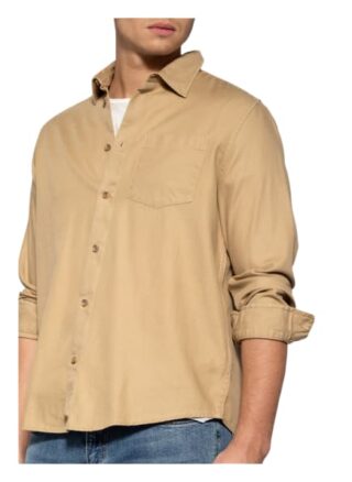 Nudie Jeans Chuck Casual-Hemd Herren, Beige