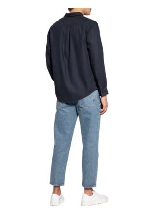 Nudie Jeans Hemd Chuck Regular Fit blau