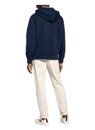 Nudie Jeans Franke Hoodie Herren, Blau