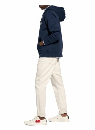 Nudie Jeans Franke Hoodie Herren, Blau