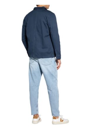 Nudie Jeans Barney Blouson Herren, Blau