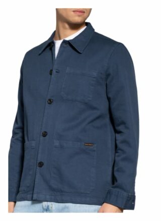 Nudie Jeans Barney Blouson Herren, Blau