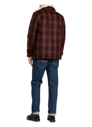 Nudie Jeans Jacke Mangan rot