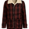 Nudie Jeans Jacke Mangan rot