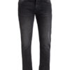 Nudie Jeans Jeans Grim Tim Slim Straight Fit grau