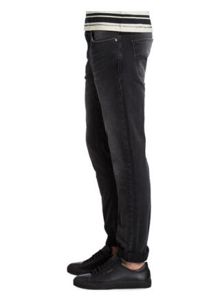 Nudie Jeans Jeans Grim Tim Slim Straight Fit grau