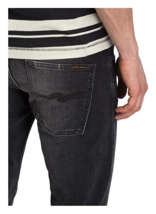 Nudie Jeans Jeans Grim Tim Slim Straight Fit grau