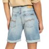 Nudie Jeans Jeans-Shorts Josh Regular Fit blau
