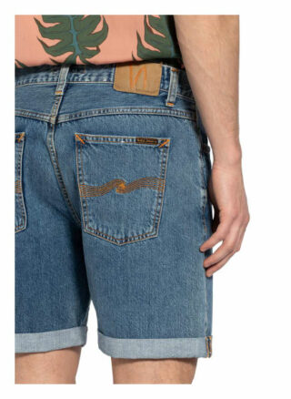 Nudie Jeans Jeans-Shorts Josh blau
