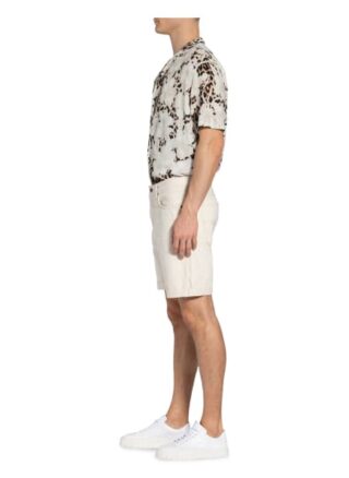 Nudie Jeans Josh Jeans-Shorts Herren, Weiß