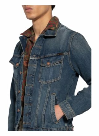 Nudie Jeans Jeansjacke Bobby blau