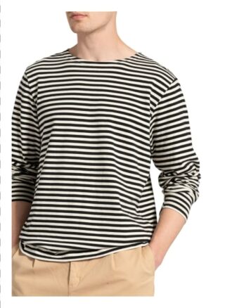Nudie Jeans Charles Longsleeve Herren, Weiß