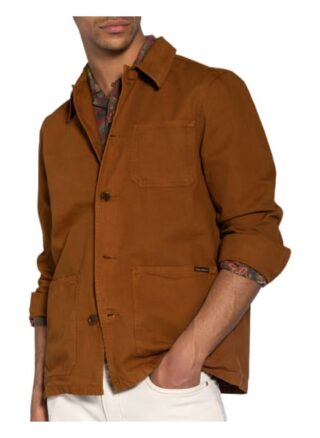 Nudie Jeans Overjacket Barney braun