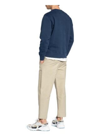Nudie Jeans Frasse Sweatshirt Herren, Blau