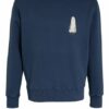 Nudie Jeans Frasse Sweatshirt Herren, Blau