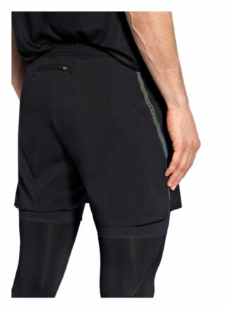 Odlo 2-In-1-Laufshorts Zeroweight schwarz