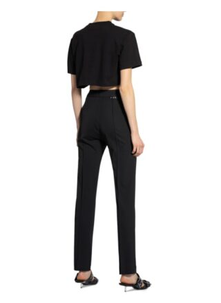 Off-White Cropped-Shirt schwarz