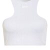 Off-White Cropped-Top blau