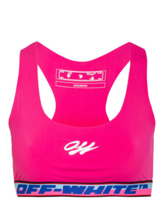 Off-White Cropped-Top pink