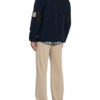 Off-White Fleecejacke blau