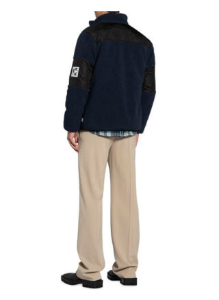 Off-White Fleecejacke blau