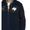 Off-White Fleecejacke blau