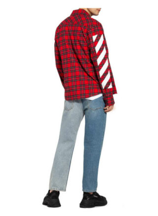 Off-White Casual-Hemd Herren, Weiß