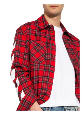 Off-White Casual-Hemd Herren, Weiß