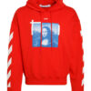 Off-White Hoodie Monalisa rot