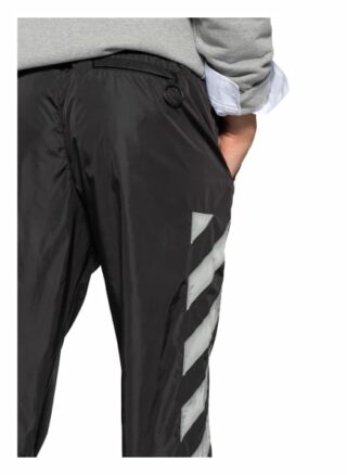 Off-White Hose Im Jogging-Stil schwarz