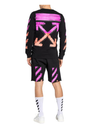 Off-White Longsleeve schwarz