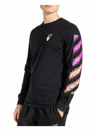 Off-White Longsleeve schwarz