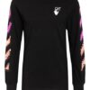 Off-White Longsleeve schwarz