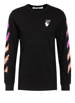 Off-White Longsleeve schwarz