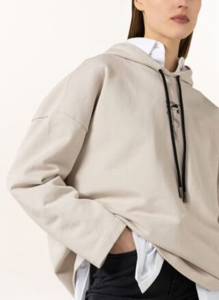 Off-White Oversized-Hoodie grau