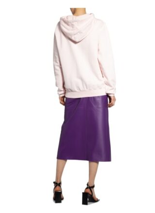 Off-White Oversized-Hoodie pink