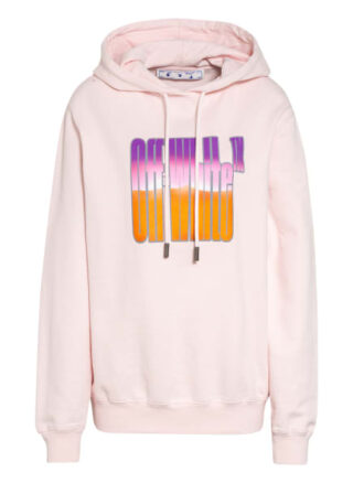 Off-White Oversized-Hoodie pink