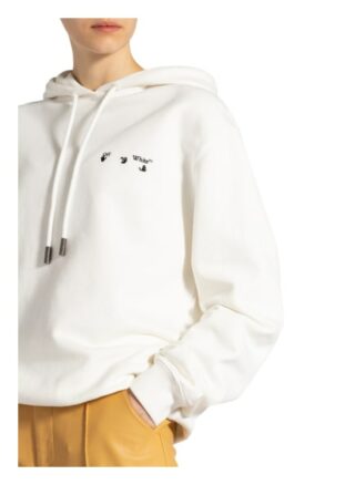 Off-White Oversized-Hoodie weiss