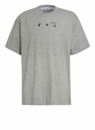 Off-White Oversized-Shirt grau