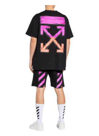 Off-White Oversized-Shirt schwarz