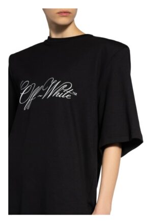 Off-White Oversized-Shirt schwarz