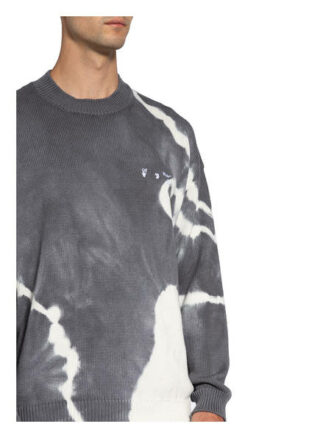 Off-White Sweatshirt Herren, Grau