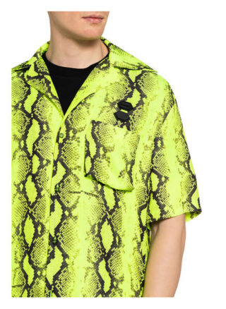 Off-White Resort-Hemd Regular Fit gelb