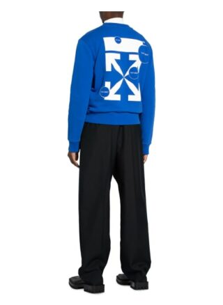 Off-White Sweatshirt blau