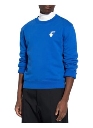 Off-White Sweatshirt blau