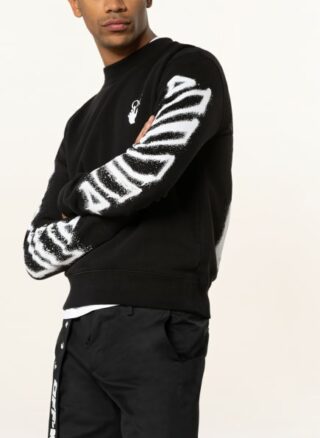Off-White Sweatshirt schwarz