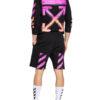Off-White Sweatshorts Marker schwarz