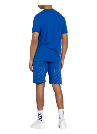 Off-White T-Shirt blau